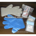 HDPE/LDPE cleaning plastic vinyl glove
